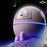 220ML Space Capsule Essential Oil Diffuser: Astronaut-Themed Ultrasonic Aroma Diffuser with Colorful LED Galaxy Lights - Perfect Gift for Space Lovers